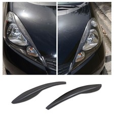 Usado, Farol de pálpebra sobrancelha tampa de vidro preto fosco FRP para Honda Fit Jazz 2009 comprar usado  Enviando para Brazil