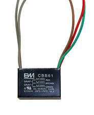 CAPACITOR VENTILADOR DE TETO HUNTER CBB61 5uf+5uf+5uf 5 FIOS com garantia de 1 ano comprar usado  Enviando para Brazil