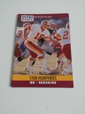 Tarjeta coleccionable Stan Humphries Washington Redskins elige tu tarjeta de la NFL segunda mano  Embacar hacia Mexico