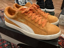 Sapato Puma Original Camurça Top Baixo Laranja Vintage EUA 10.5 RARO comprar usado  Enviando para Brazil