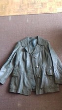 Veste cuir vert d'occasion  Paris XIII