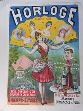 Affiche ancienne originale d'occasion  Maisons-Alfort