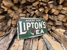 Vintage enamel advertising for sale  WITHAM