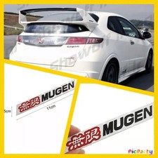 Mugen aluminium badge for sale  LEEDS