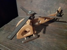 Giocattolo elicottero legno usato  Italia