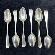 Set antique silver for sale  BISHOP AUCKLAND