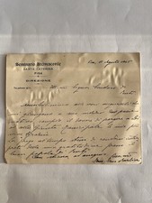 Lettera manoscritta 1945 usato  Pisa