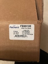 Hélice de lâmina de ventilador de sótão Packard (FB99100) 12" 32 graus 5 lâminas, usado comprar usado  Enviando para Brazil