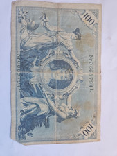 Reichsbanknote 100 gebraucht kaufen  Wallenfels