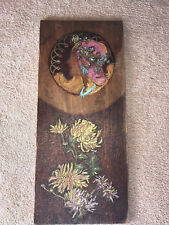 Large vintage pyrography for sale  Nevada City