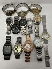 Lote de 13 relógios masculinos de marcas mistas TODOS DE METAL para peças ou reparos I19 comprar usado  Enviando para Brazil