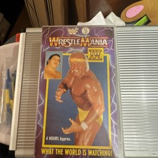 Vhs wrestlemania .... gebraucht kaufen  Langenselbold