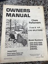 Mtd log splitter for sale  Chesaning
