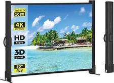 Portable projector screen for sale  TAUNTON