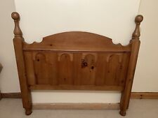 Antique pine headboard for sale  STAFFORD