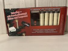 10kabellose led christbaumkerz gebraucht kaufen  Leverkusen