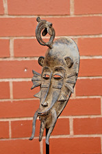 Senufo bronze face for sale  BRIDGWATER