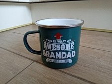Awesome grandad enamel for sale  PINNER
