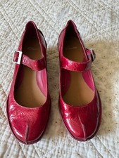 Clarks red patent for sale  HATFIELD