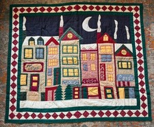 Village design patchwork for sale  Sacramento