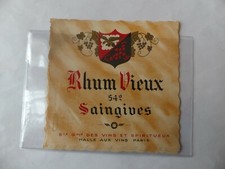 Etiquette alcool rhum d'occasion  Villemomble