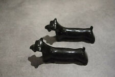 Pair black majolica d'occasion  Arras