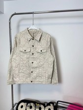 Usado, Jaqueta jeans casual Gucci GG monograma masculina clássica bolso com botão de lapela casaco comprar usado Usado, Jaqueta jeans casual Gucci GG monograma masculina clássica bolso com botão de lapela casaco comprar usado  Enviando para Brazil