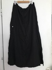 Bryn Walker Tencel Cargo Maxi Saia com Cordão Elástico Cintura Tamanho M comprar usado  Enviando para Brazil