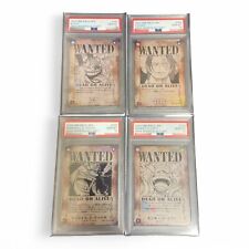 PSA 10 Wanted Emperors in the New World Luffy Shanks Buggy Teach Conjunto Completo comprar usado  Enviando para Brazil