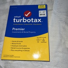 Turbotax premier 2019 for sale  Lincoln