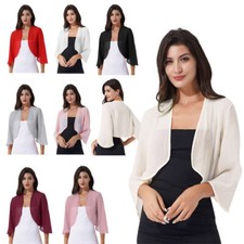 Damen chiffon bolero gebraucht kaufen  Bremen