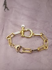 Gold colour horseshoe for sale  OLDHAM