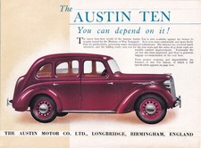 Austin ten depend for sale  BAGSHOT