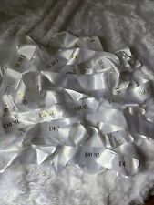 Genuine dior ribbons for sale  LONDON