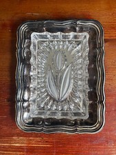 Silberne butterschale glas gebraucht kaufen  Hildesheim