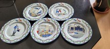 Assiettes apilco bicentenaire d'occasion  Évrecy