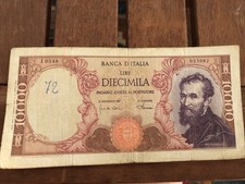 Banconota 10000 lire usato  Torre Canavese