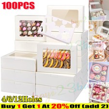 100x cupcake boxes for sale  WORCESTER