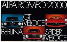 Alfa romeo 2000 for sale  UK
