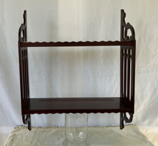 Vintage shelf mahogany for sale  Madison