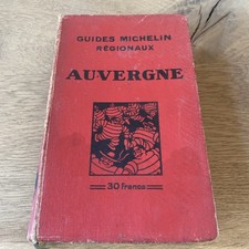 Guide michelin auvergne d'occasion  Lilles-Lomme