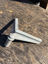 Torno de madeira vintage Delta Rockwell ângulo de 90 graus ferramenta descanso gato 695 com poste de 1”, usado comprar usado  Enviando para Brazil