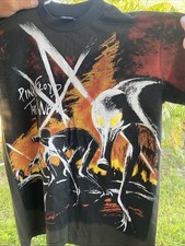 Bota moderna Pink Floyd Off The Wall XL preta etiqueta gigante algodão EUA comprar usado  Enviando para Brazil