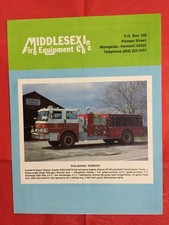 Middlesex inc. fire for sale  Dayton