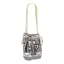 Autêntica bolsa colombiana Wayuu tiracolo ombro mochila balde feita à mão faroeste, usado comprar usado  Enviando para Brazil