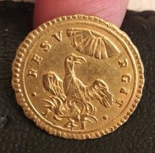 Antica moneta oro usato  Spadafora