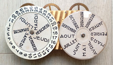Calendrier double mécanique d'occasion  Saint-Loubès