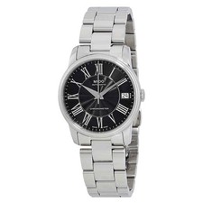 Relógio feminino Mido Baroncelli III automático mostrador preto M010.208.11.053.00 comprar usado  Enviando para Brazil