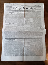 Vieux journal echo d'occasion  Le Havre-
