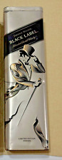 Garrafa de lata Johnnie Walker etiqueta preta edição limitada design 70cl 700 ml estojo comprar usado  Enviando para Brazil